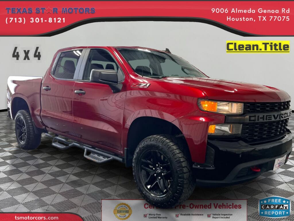 2021 Chevrolet Silverado 1500 Custom Trail Boss Crew Cab 4WD