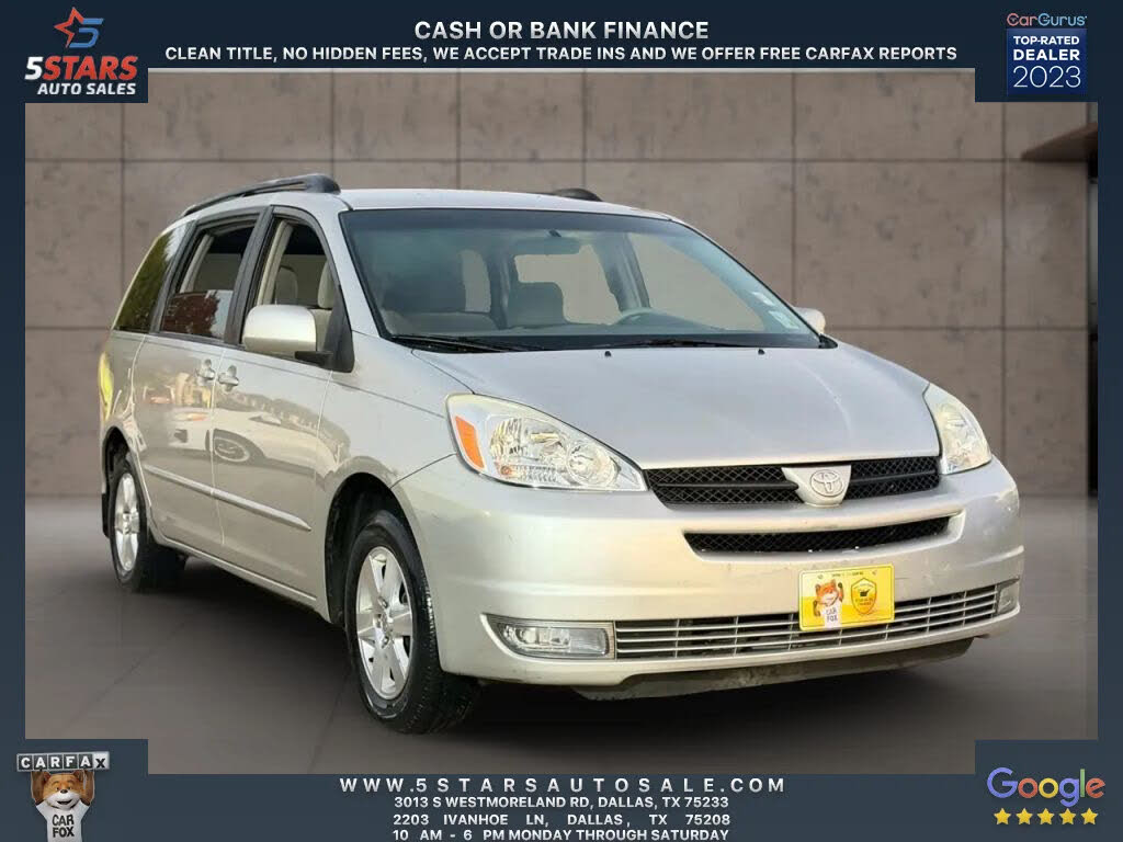 2004 Toyota Sienna 4 Dr XLE Limited Passenger Van