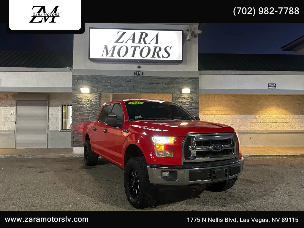 2015 Ford F-150 XLT SuperCrew 4WD