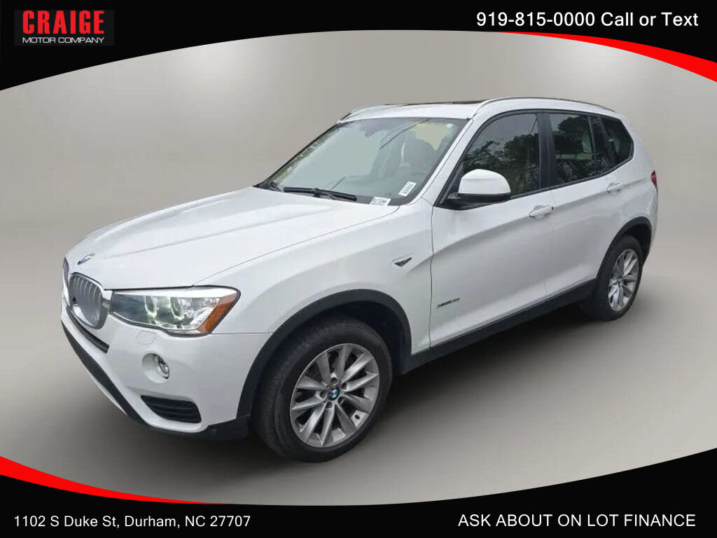 2017 BMW X3 xDrive28i AWD