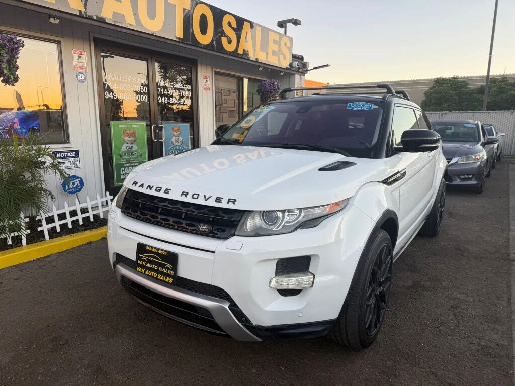 2013 Land Rover Range Rover Evoque Dynamic Coupe