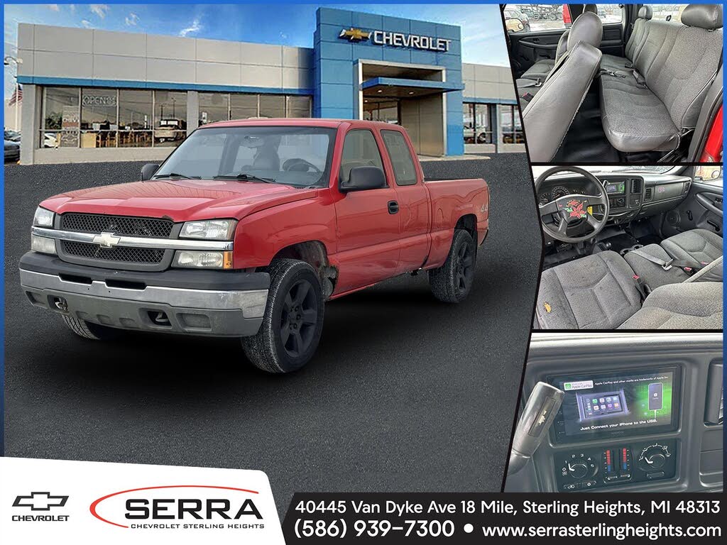 2004 Chevrolet Silverado 1500 Work Truck Extended Cab 4WD