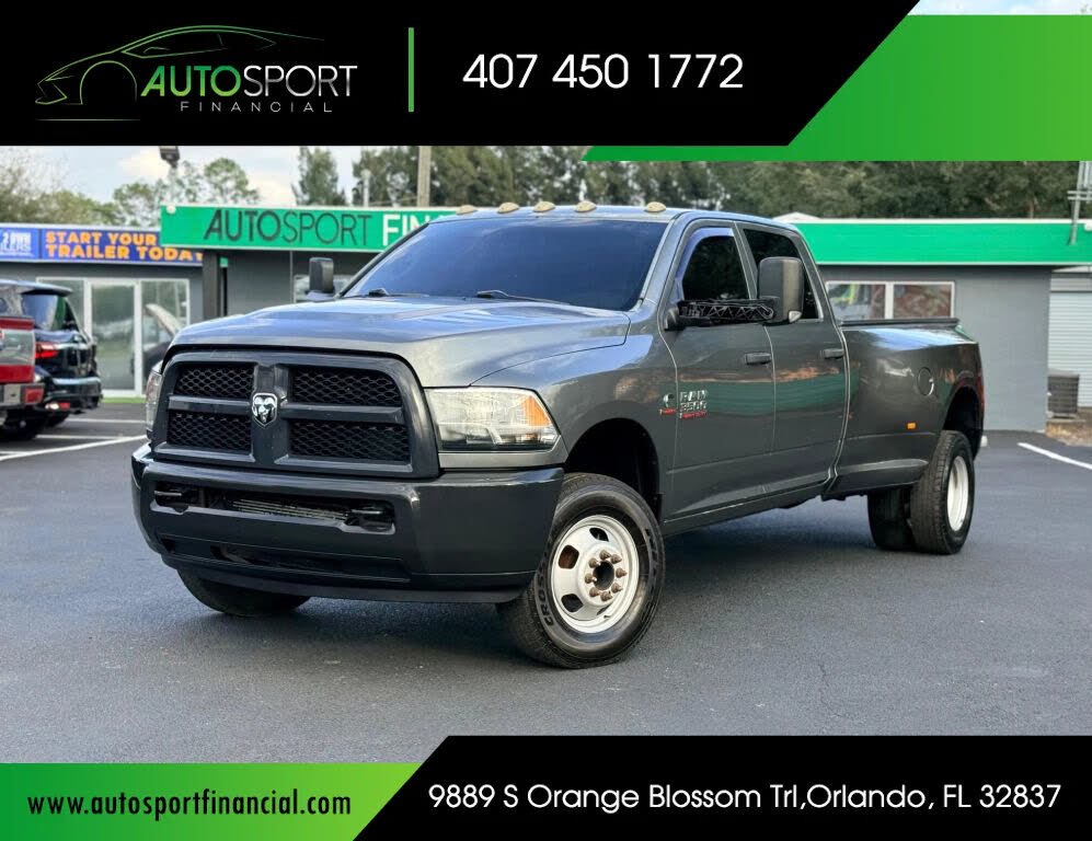 2013 RAM 3500 Tradesman Crew Cab LB DRW 4WD