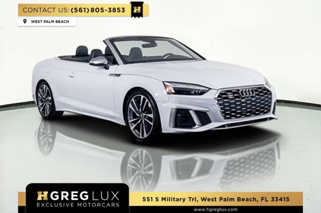 2022 Audi S5 3.0T quattro Premium Cabriolet AWD