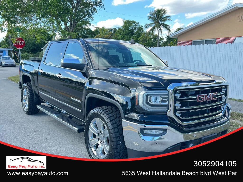 2016 GMC Sierra 1500 SLT Crew Cab 4WD