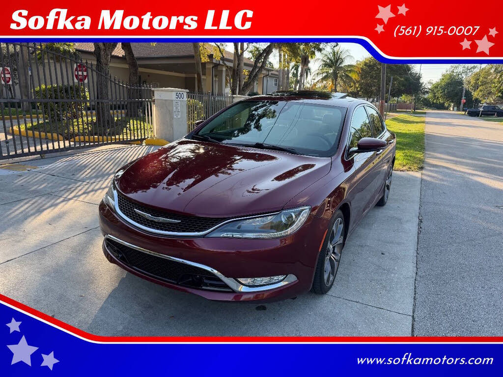 2015 Chrysler 200 C Sedan AWD