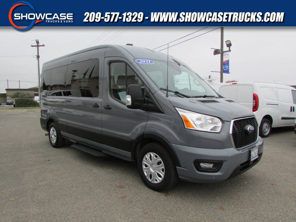 2021 Ford Transit Passenger 350 XLT Medium Roof LB RWD