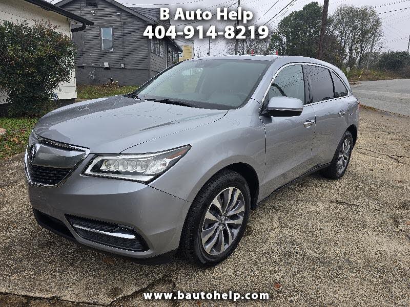 2016 Acura MDX SH-AWD with Technology and AcuraWatch Plus Package
