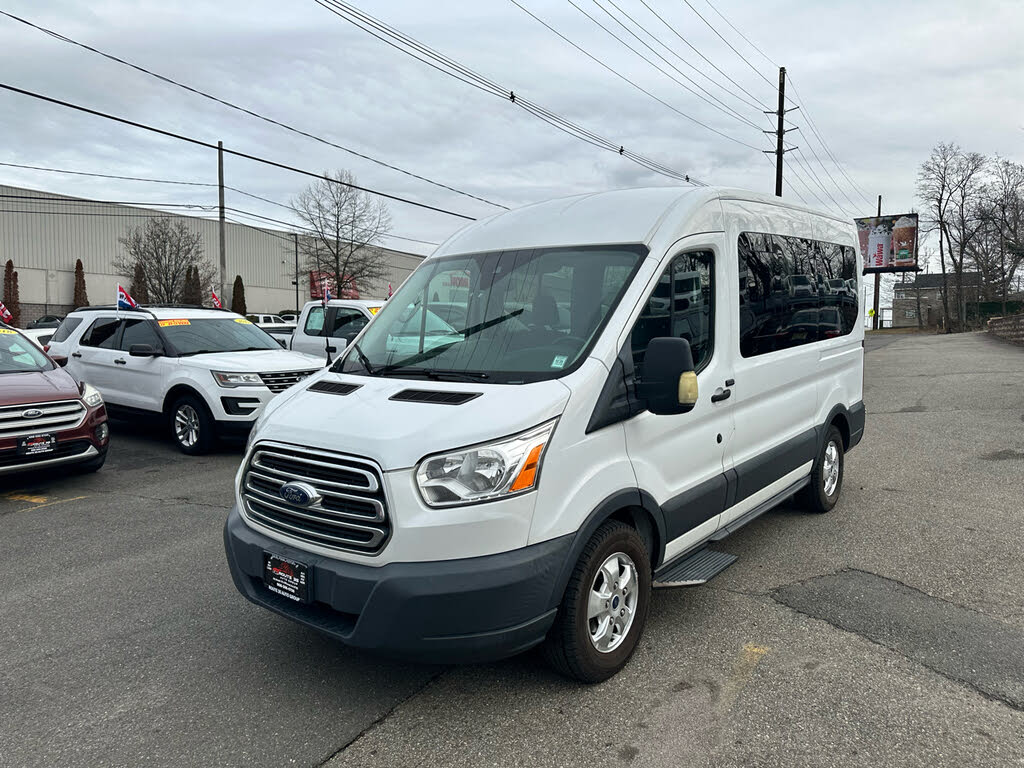 2018 Ford Transit Passenger 150 XLT Medium Roof RWD with Sliding Passenger-Side Door
