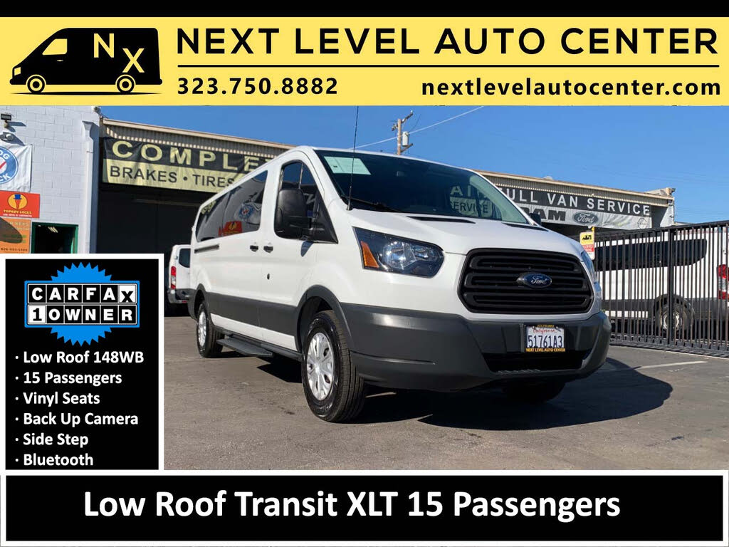 2018 Ford Transit Passenger 350 XL Low Roof LWB RWD with Sliding Passenger-Side Door