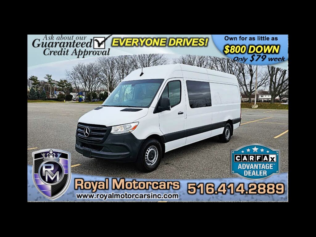 2021 Mercedes-Benz Sprinter 2500 170 V6 High Roof Crew Van RWD