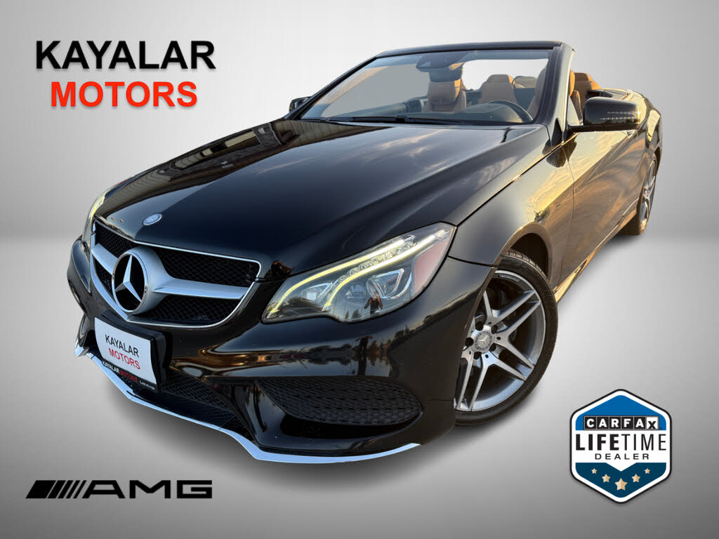 2015 Mercedes-Benz E-Class E 550 Cabriolet RWD