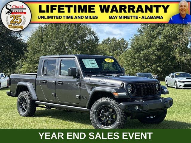 2025 Jeep Gladiator Willys Crew Cab 4WD