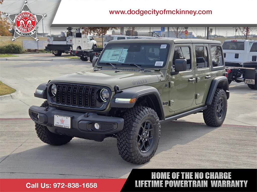 2025 Jeep Wrangler Willys 4-Door 4WD