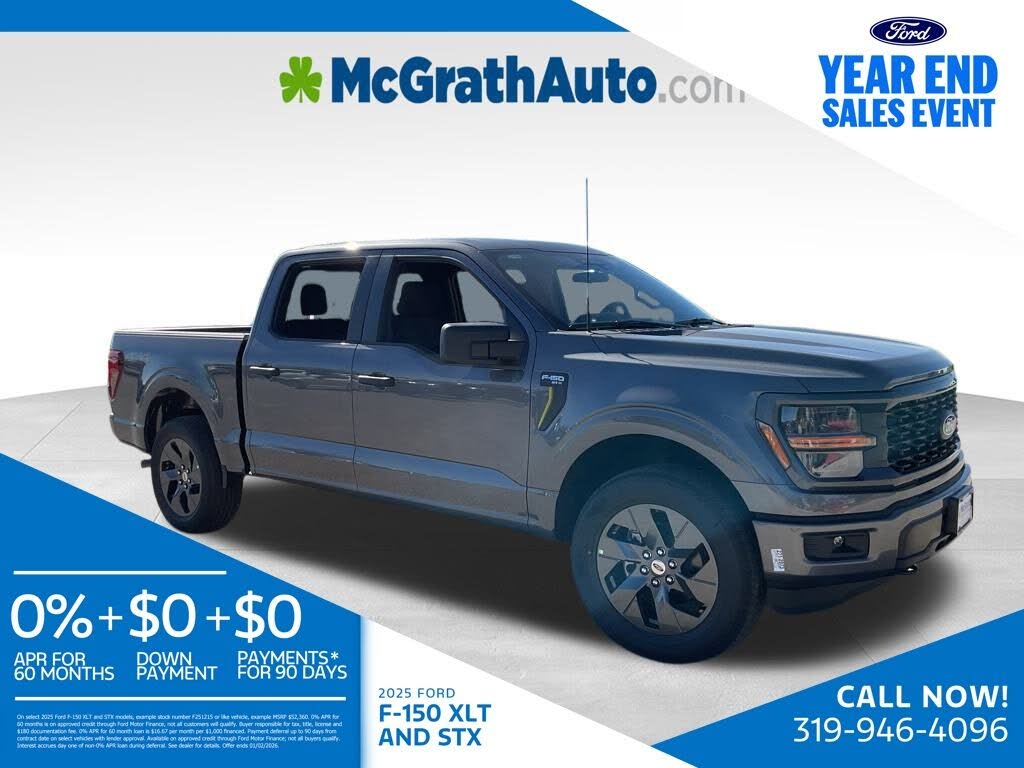 2025 Ford F-150 STX 4dr SuperCrew 4WD