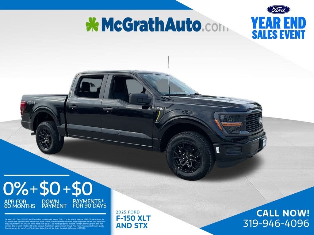 2025 Ford F-150 STX 4dr SuperCrew 4WD