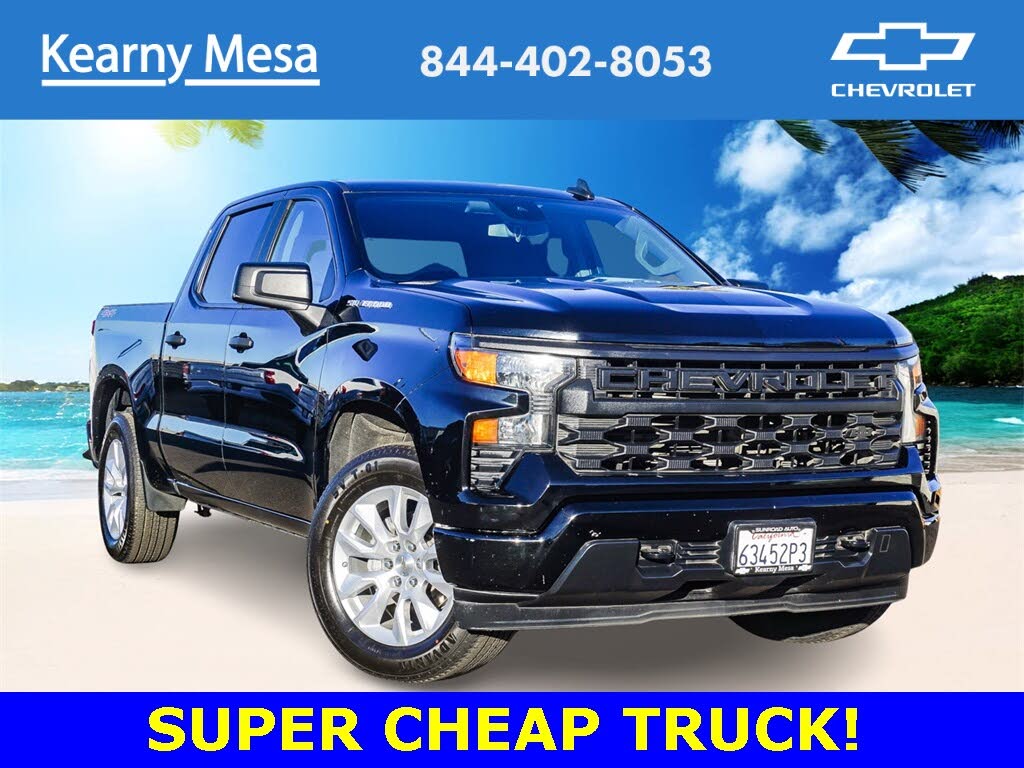 2022 Chevrolet Silverado 1500 Custom Crew Cab 4WD