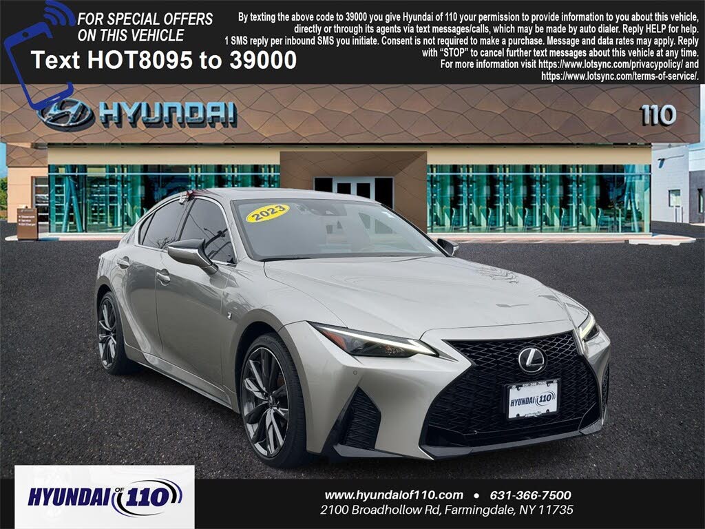 2023 Lexus IS 350 F Sport AWD
