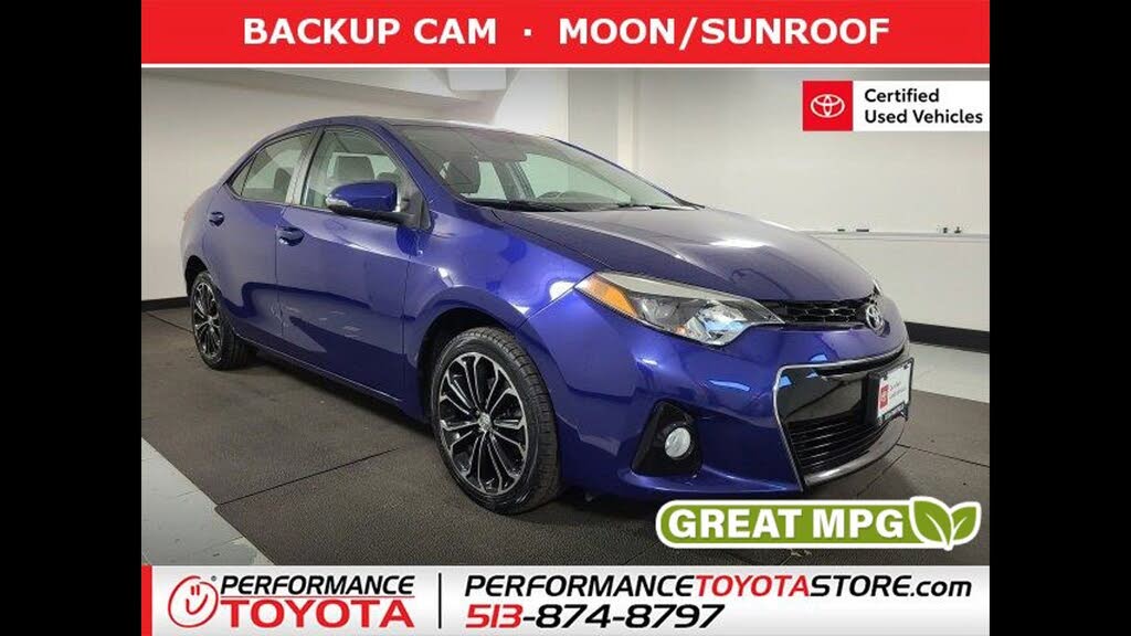 2016 Toyota Corolla S