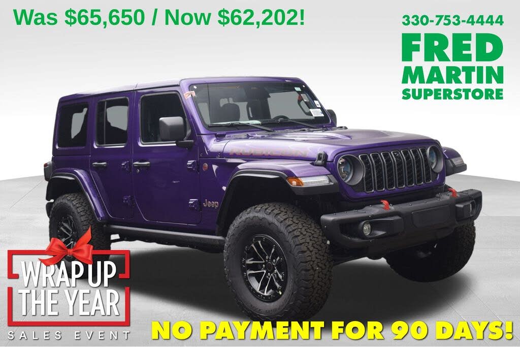 2026 Jeep Wrangler Rubicon X 4-Door 4WD