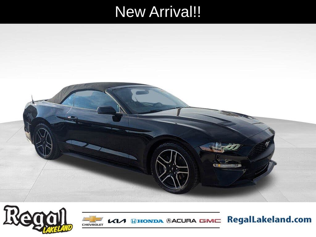 2020 Ford Mustang EcoBoost Premium Convertible RWD