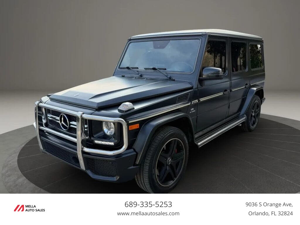 2017 Mercedes-Benz G-Class AMG G 63 4MATIC