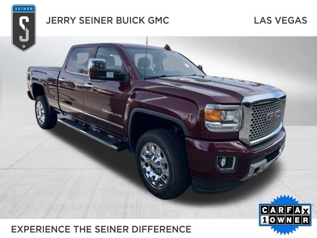 2016 GMC Sierra 2500HD Denali Crew Cab SB 4WD