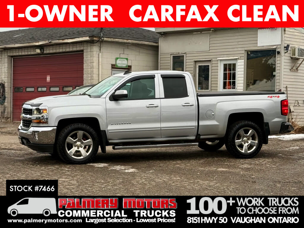 2016 Chevrolet Silverado 1500 LT Double Cab 4WD