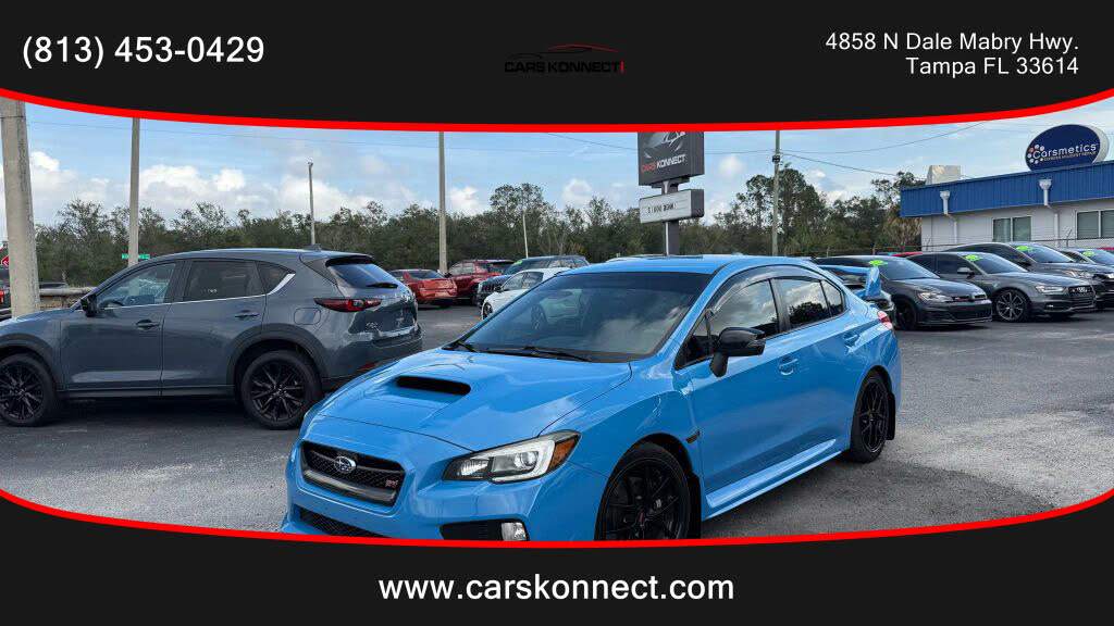 2016 Subaru WRX STI Series.HyperBlue