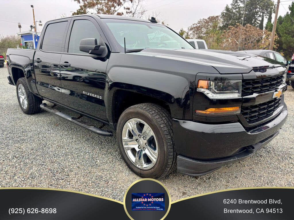 2018 Chevrolet Silverado 1500 Custom Crew Cab 4WD