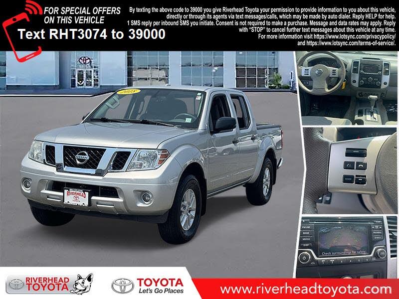 2018 Nissan Frontier SV V6 Crew Cab 4WD