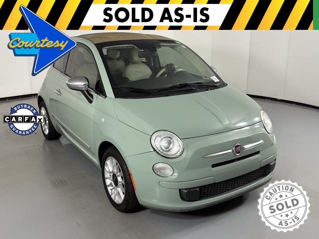 2012 FIAT 500 Lounge Convertible