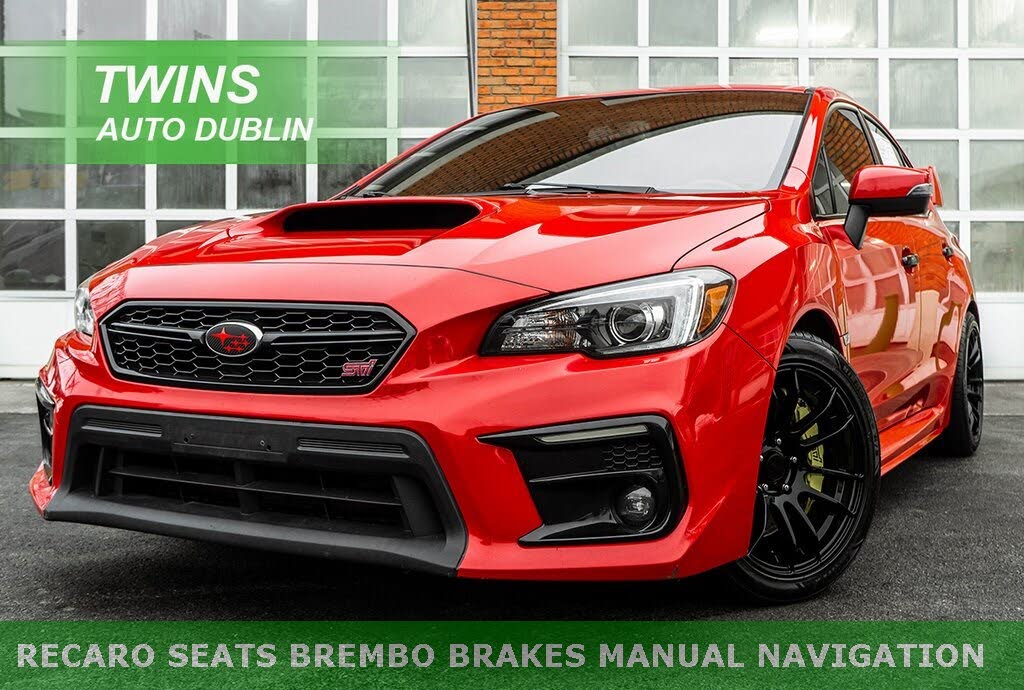 2020 Subaru WRX STI Limited AWD with Wing Spoiler