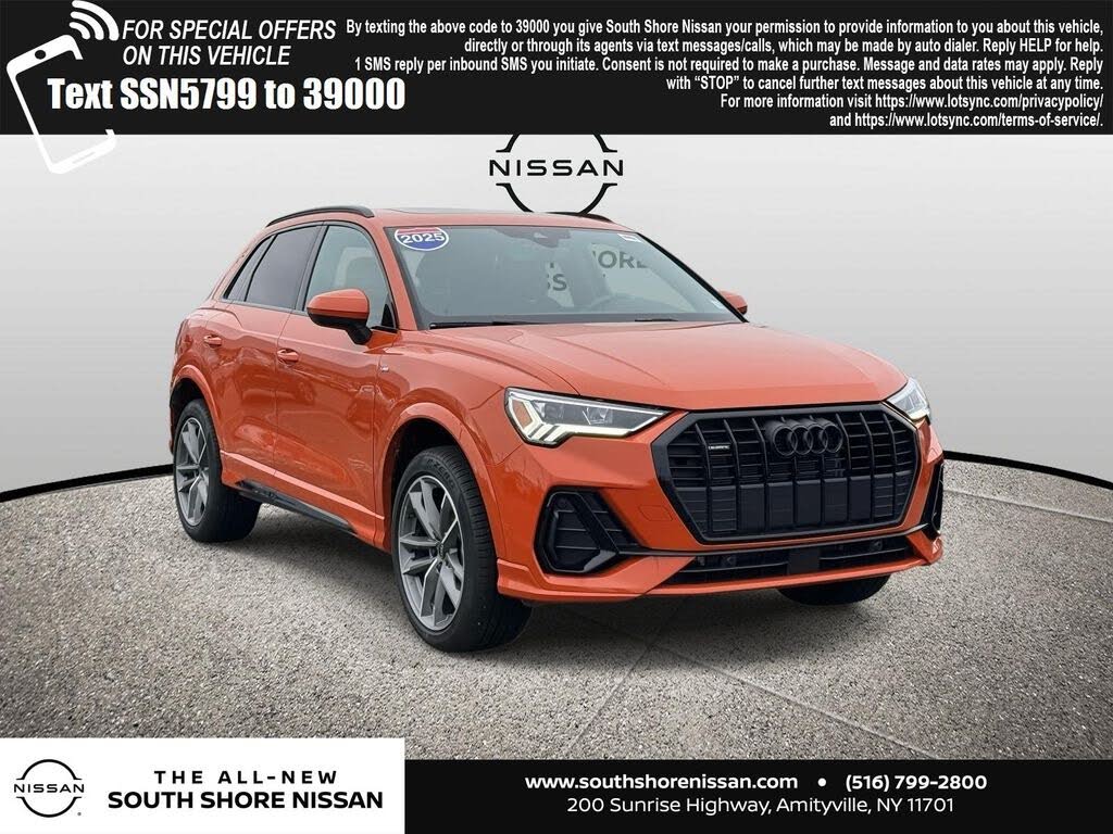 2025 Audi Q3 quattro Premium S Line 45 TFSI