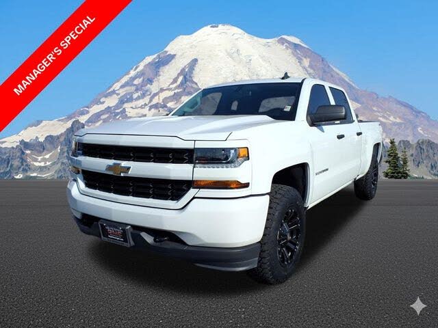 2018 Chevrolet Silverado 1500 Custom Crew Cab 4WD