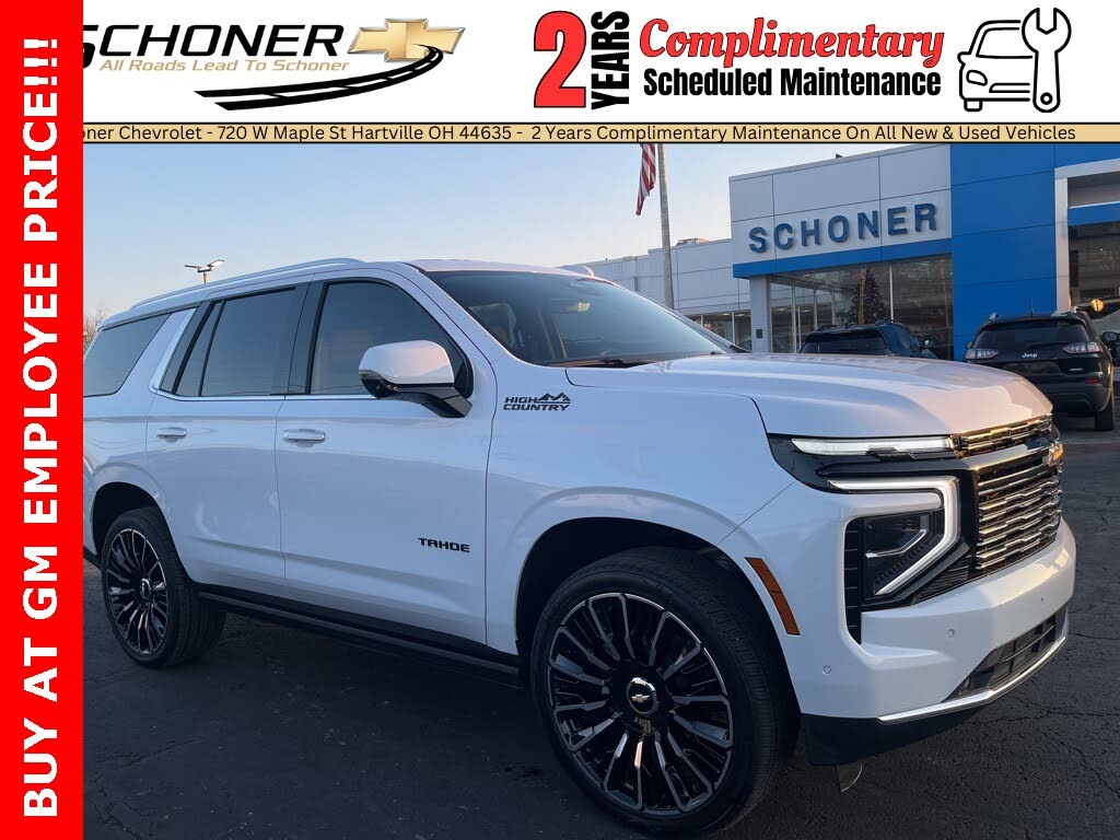 2026 Chevrolet Tahoe High Country 4WD