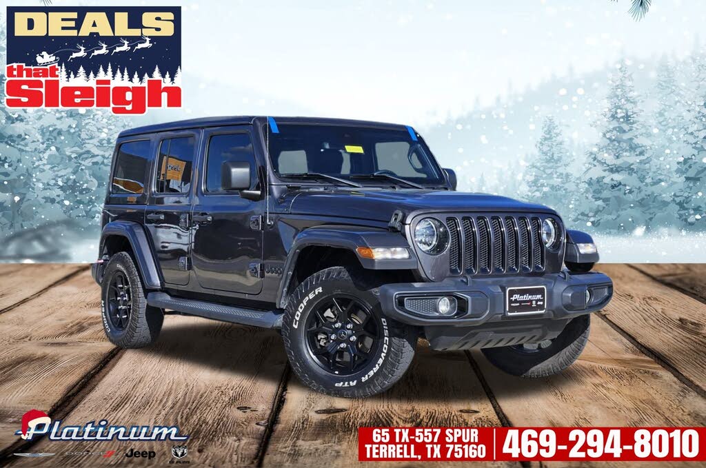 2021 Jeep Wrangler Unlimited Sahara Altitude 4WD