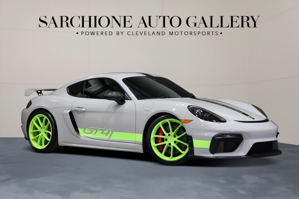 2021 Porsche 718 Cayman GT4 RWD