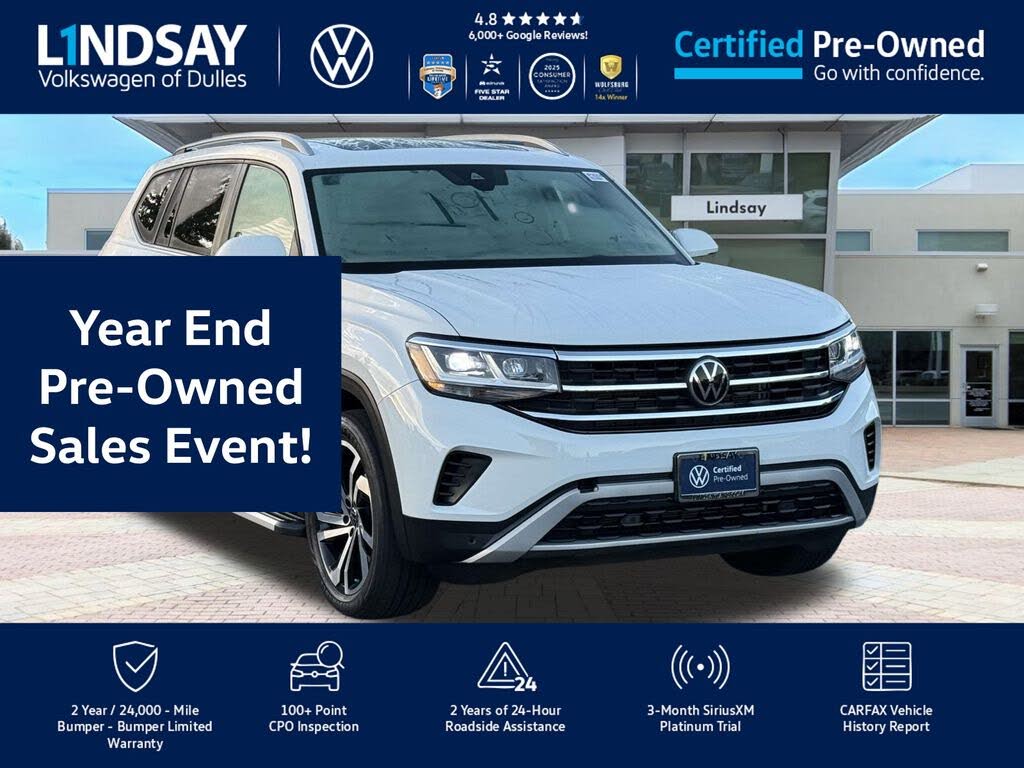 2022 Volkswagen Atlas V6 SEL 4Motion