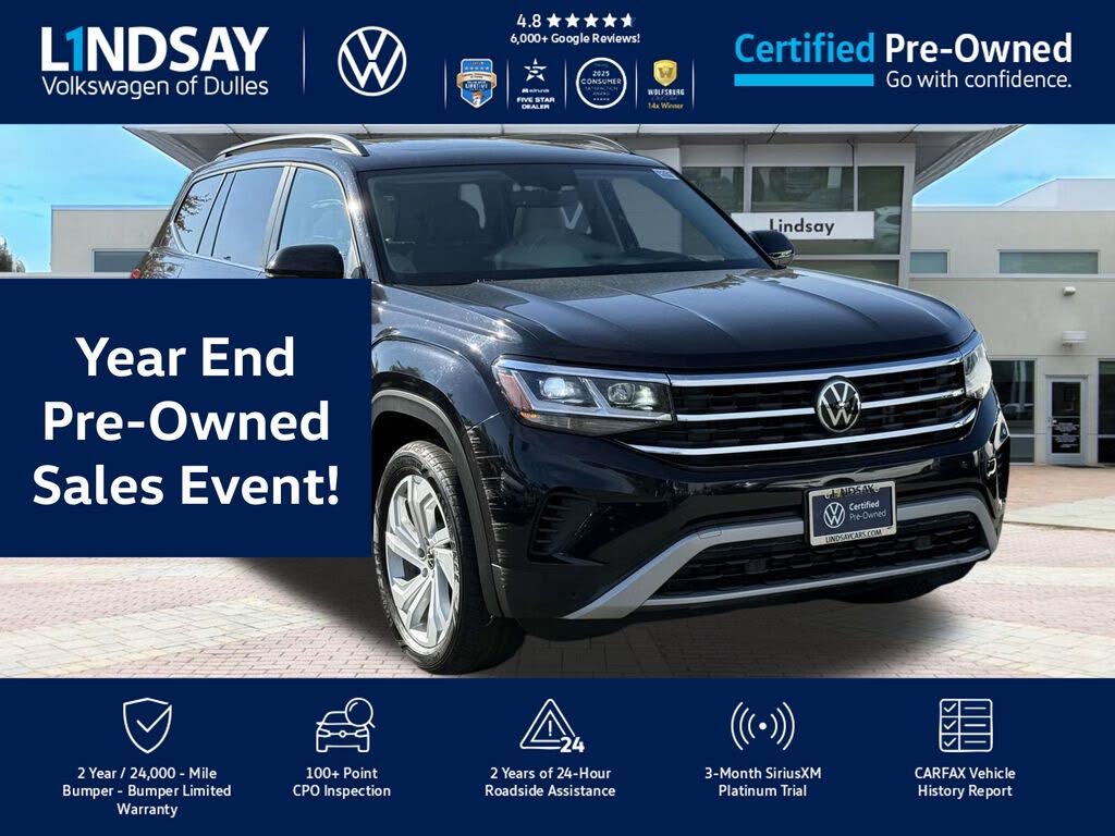 2022 Volkswagen Atlas V6 SE 4Motion with Technology