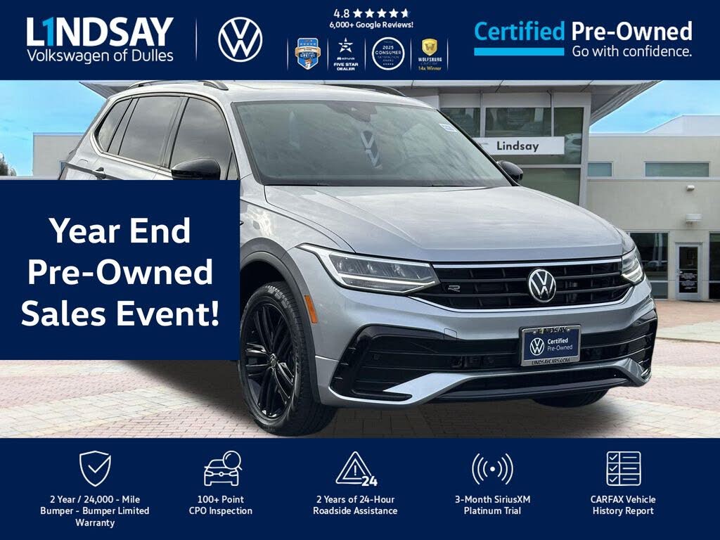 2022 Volkswagen Tiguan SE R-Line Black 4Motion