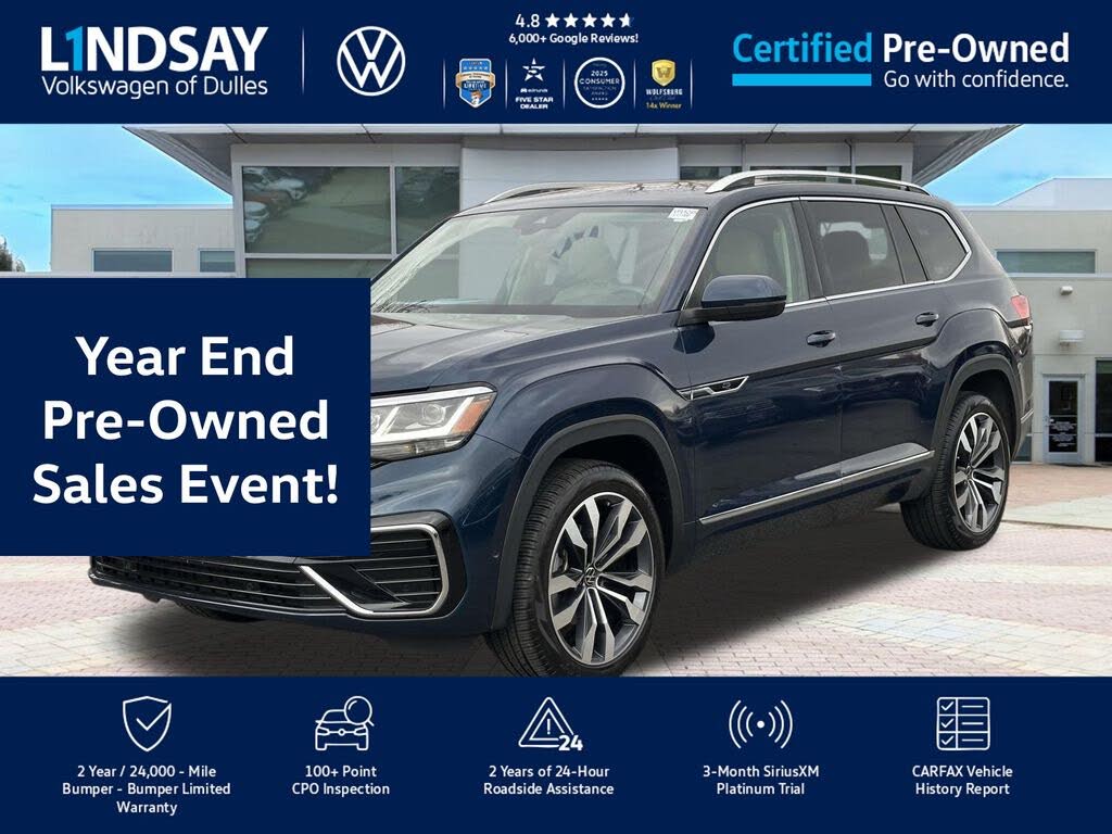 2023 Volkswagen Atlas 3.6L SEL Premium R-Line 4Motion AWD
