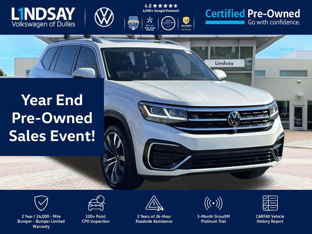 2023 Volkswagen Atlas 3.6L SEL Premium R-Line 4Motion AWD