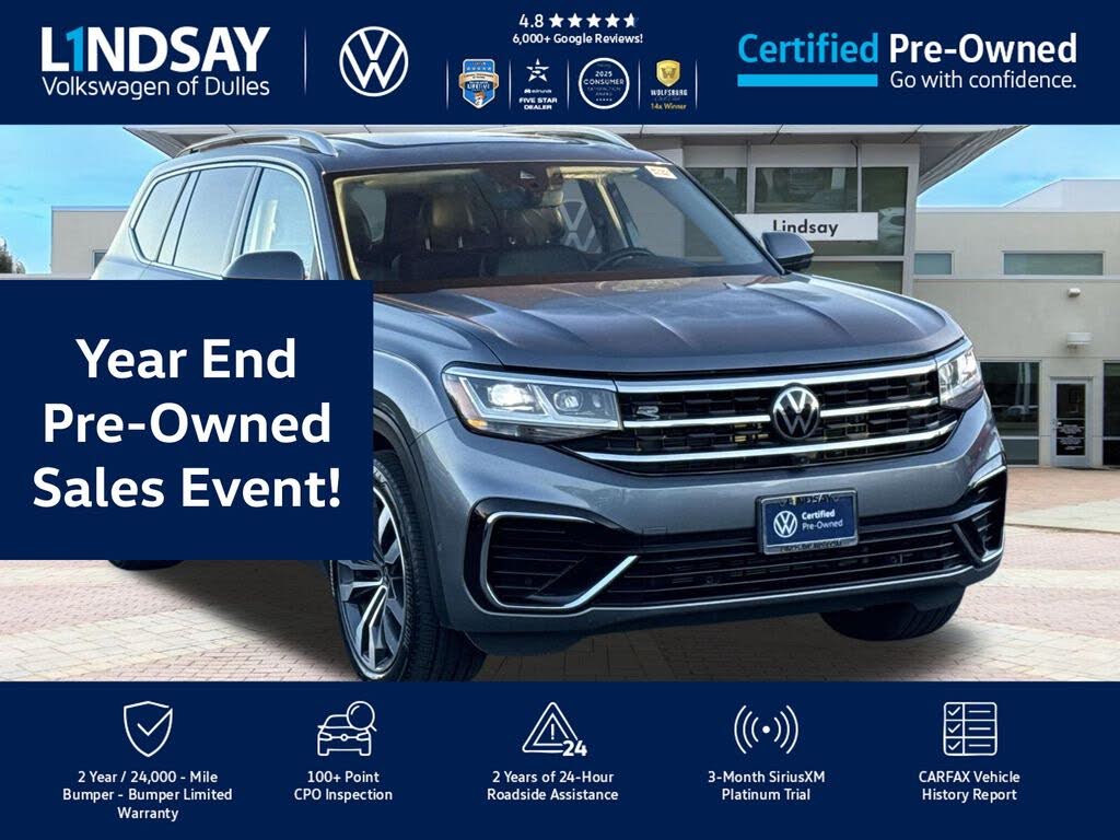 2023 Volkswagen Atlas 3.6L SEL Premium R-Line 4Motion AWD