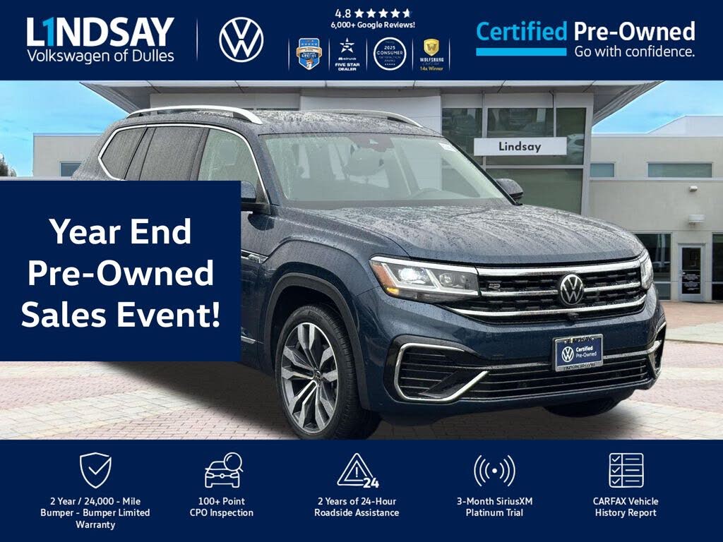 2023 Volkswagen Atlas 3.6L SEL Premium R-Line 4Motion AWD