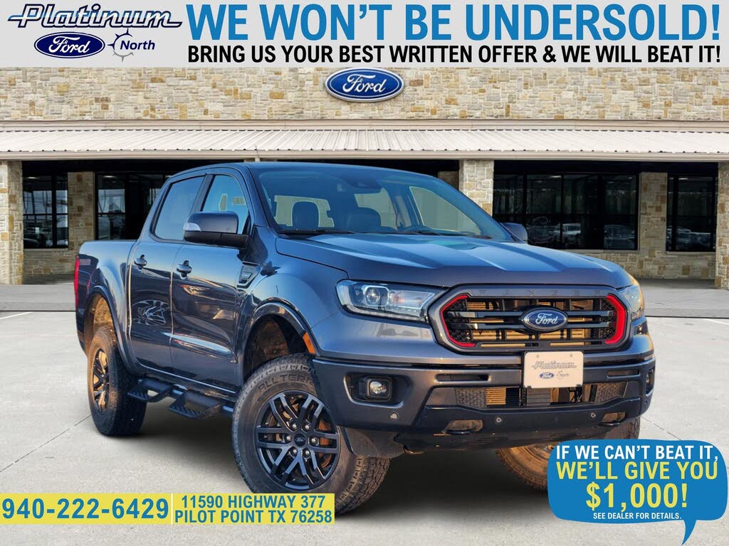 2021 Ford Ranger Lariat SuperCrew 4WD