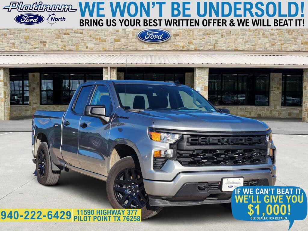2024 Chevrolet Silverado 1500 Custom Double Cab RWD
