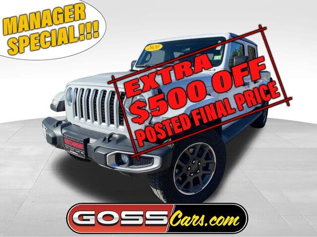 2020 Jeep Gladiator Overland Crew Cab 4WD