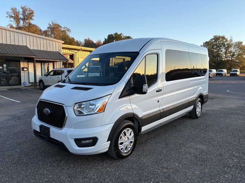 2021 Ford Transit Passenger 350 XLT Medium Roof LB RWD