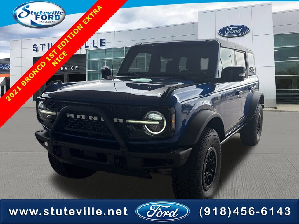 2021 Ford Bronco First Edition Advanced 4-Door 4WD